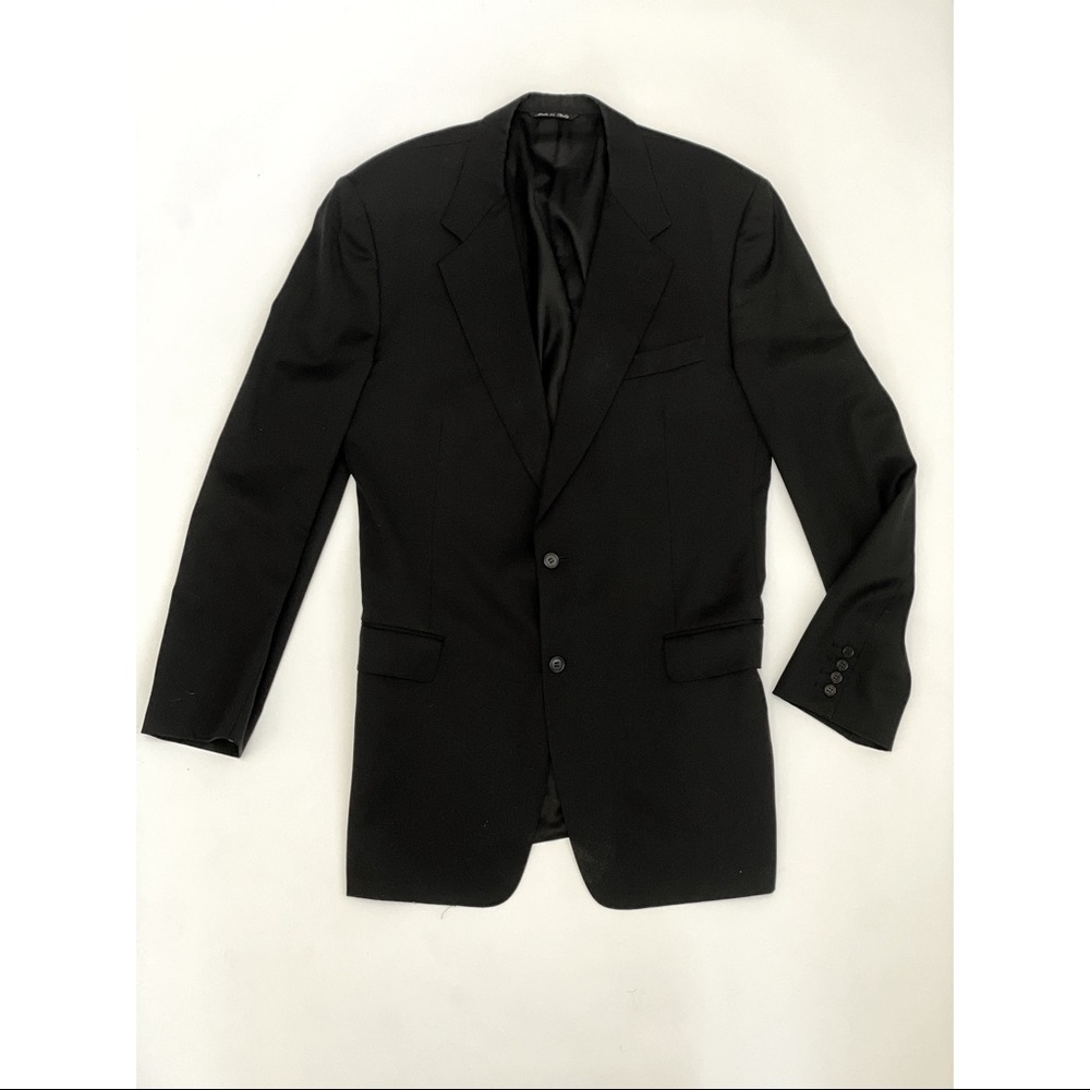 Canali / Barney’s Vintage Black Jacket 42 Large
